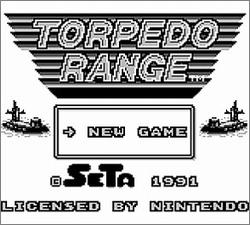 Pantallazo de Torpedo Range para Game Boy
