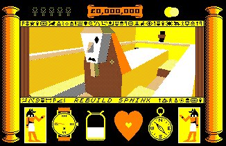 Pantallazo de Total Eclipse II: The Sphinx Jinx para Amstrad CPC