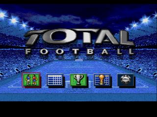 Pantallazo de Total Football (Europa) para Sega Megadrive
