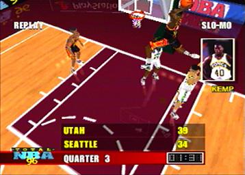 Pantallazo de Total NBA '96 para PlayStation