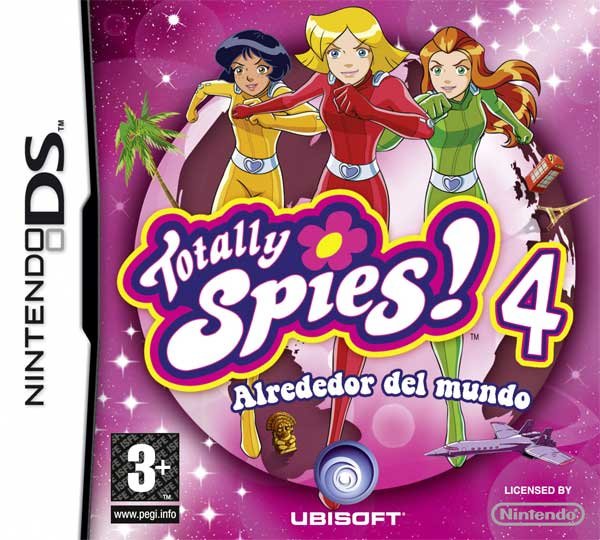Caratula de Totally Spies 4: Alrededor Del Mundo para Nintendo DS