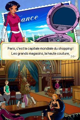 Pantallazo de Totally Spies 4: Alrededor Del Mundo para Nintendo DS