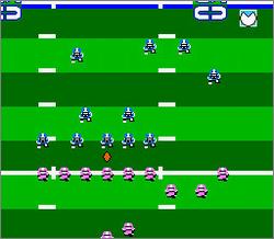 Pantallazo de Touchdown Fever para Nintendo (NES)