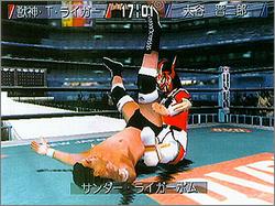 Pantallazo de Toukon Retsuden 4: New Japan Pro Wrestling para Dreamcast