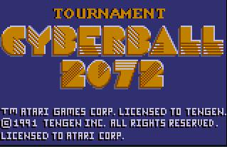 Pantallazo de Tournament Cyberball para Atari Lynx