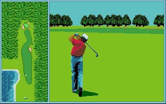 Pantallazo de Tournament Golf para Atari ST