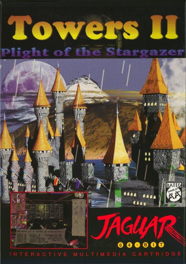 Caratula de Towers II: Plight of the Stargazer para Atari Jaguar