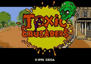 Pantallazo de Toxic Crusaders para Sega Megadrive