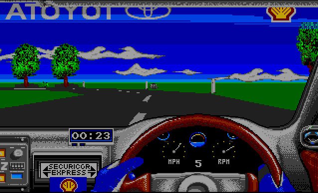 Pantallazo de Toyota Celica GT Rally para Atari ST