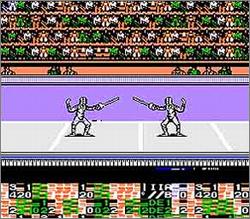 Pantallazo de Track & Field II para Nintendo (NES)
