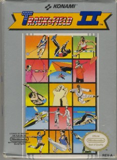 Caratula de Track & Field II para Nintendo (NES)