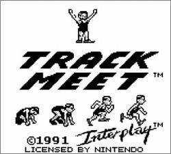Pantallazo de Track & Field para Game Boy