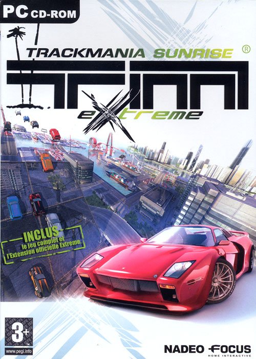 Caratula de TrackMania Sunrise eXtreme para PC