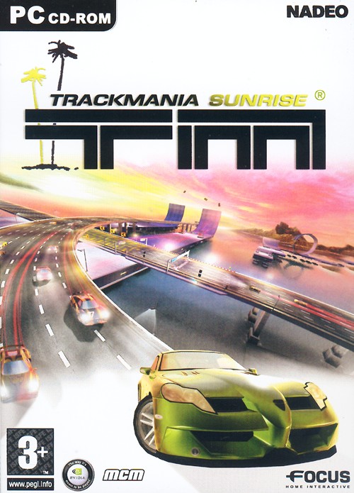 Caratula de TrackMania Sunrise para PC