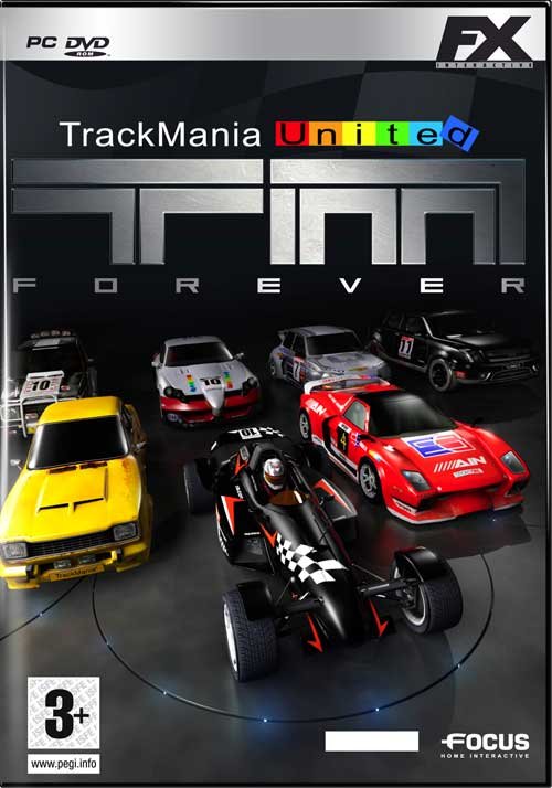 Caratula de TrackMania United Forever para PC