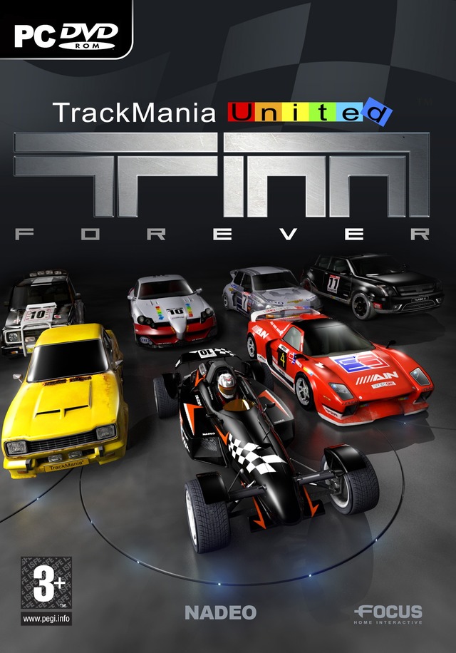 Caratula de TrackMania United Forever para PC