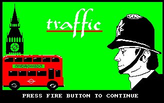 Pantallazo de Traffic para Amstrad CPC