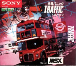 Caratula de Traffic para MSX