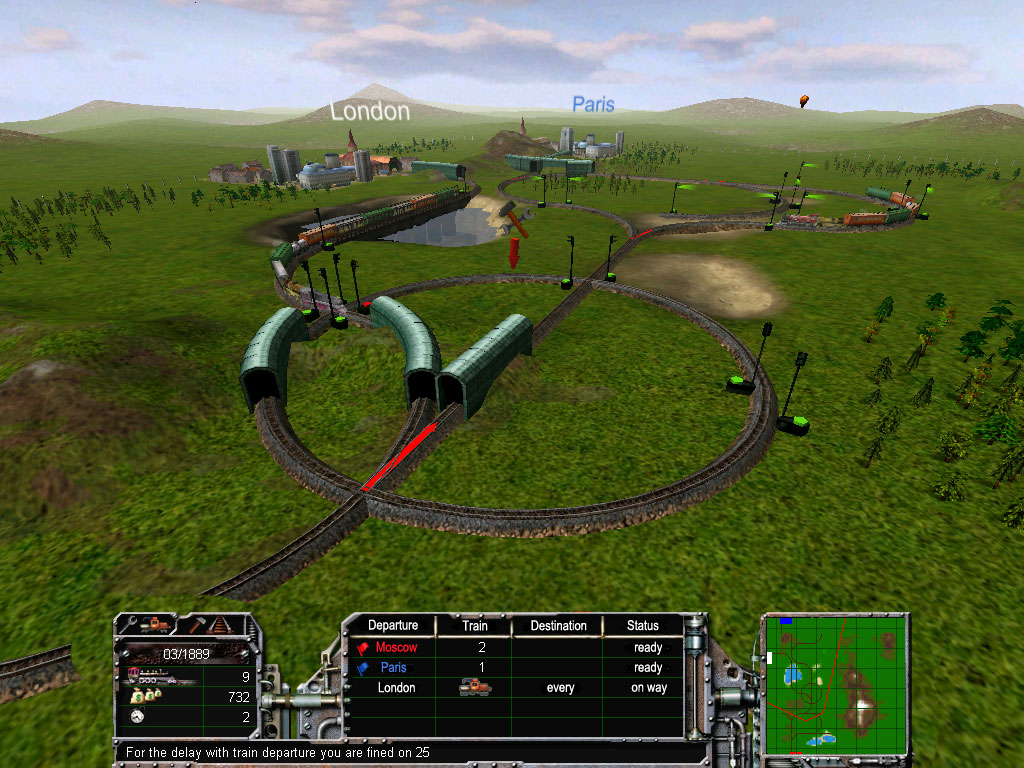 Pantallazo de Train Empire para PC