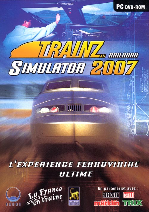 Caratula de Trainz Railroad Simulator 2007 para PC