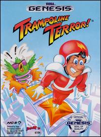 Caratula de Trampoline Terror! para Sega Megadrive