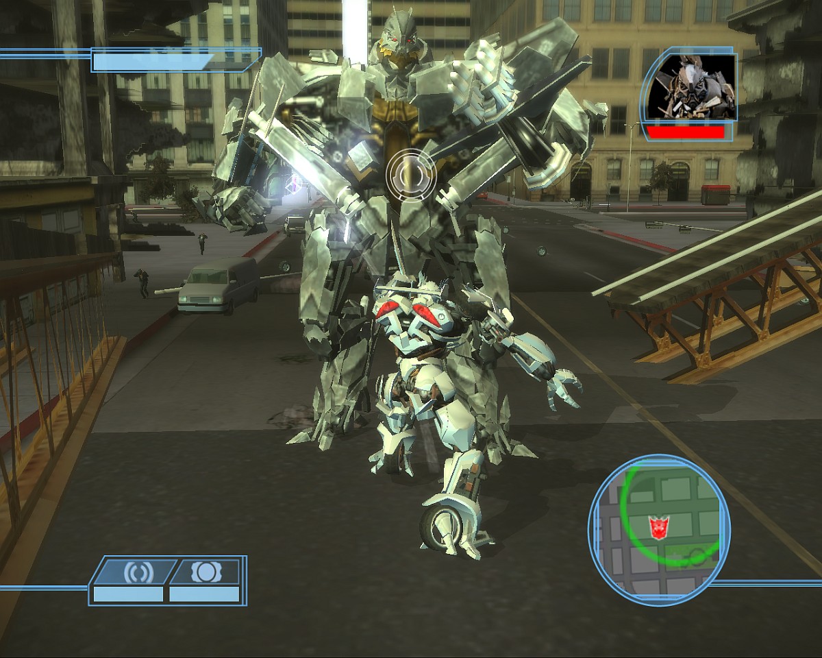 Pantallazo de TransFormers: The Game para Wii