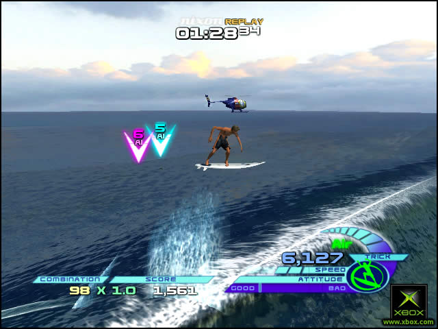 Pantallazo de TransWorld Surf para Xbox