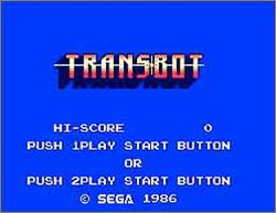 Pantallazo de Transbot para Sega Master System