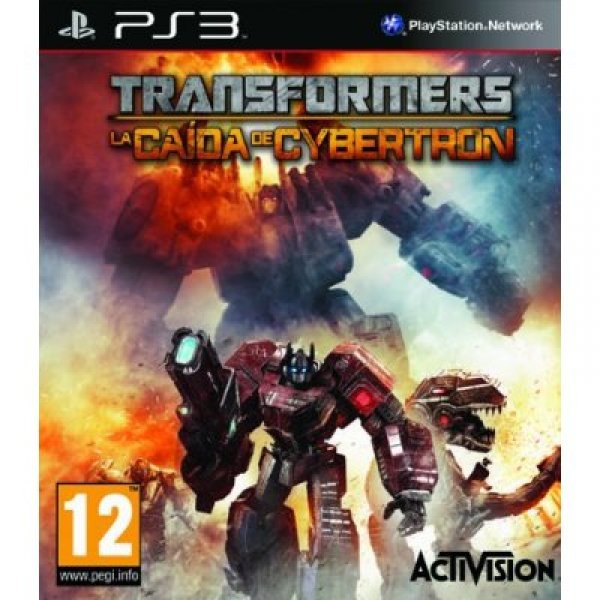 Caratula de Transformers: La Caida De Cybertron para PlayStation 3