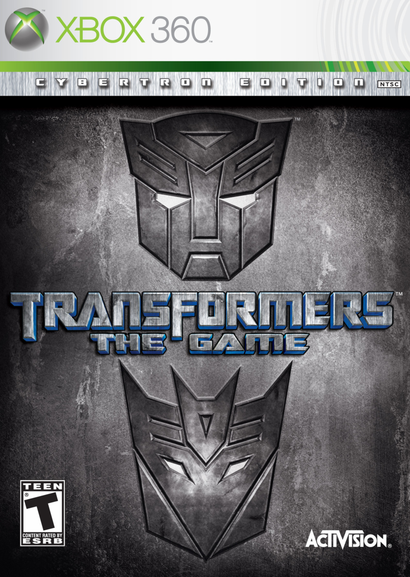 Caratula de Transformers: The Game para Xbox 360