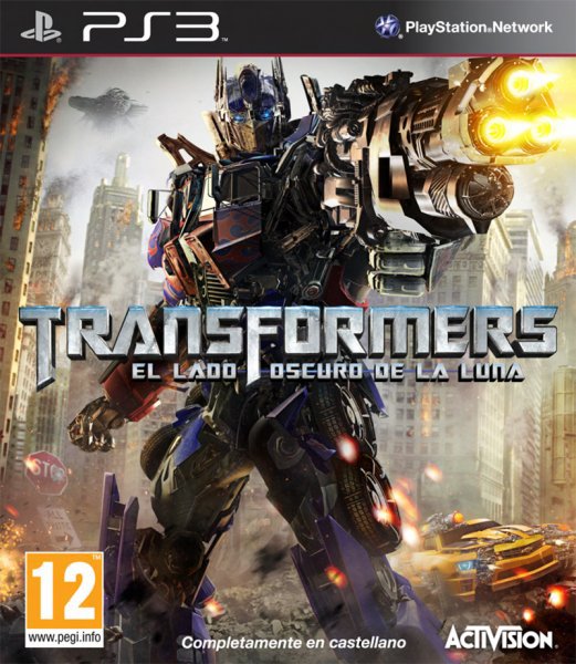 Caratula de Transformers 3: El Lado Oscuro De La Luna para PlayStation 3
