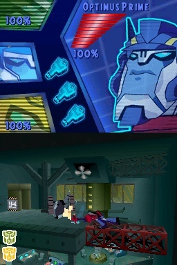 Pantallazo de Transformers Animated: The Game para Nintendo DS