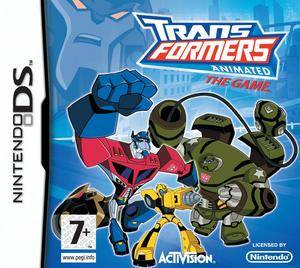 Caratula de Transformers Animated: The Game para Nintendo DS