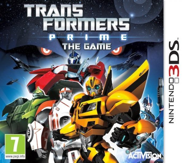 Caratula de Transformers Prime: The Game para Nintendo 3DS