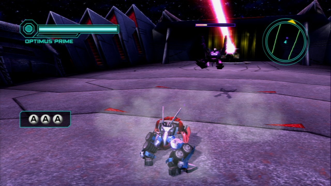Pantallazo de Transformers Prime para Wii U