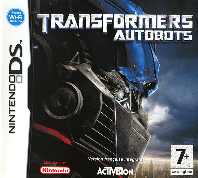 Caratula de Transformers The Game : Autobots para Nintendo DS