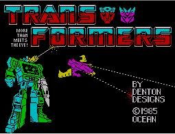 Pantallazo de Transformers para Spectrum