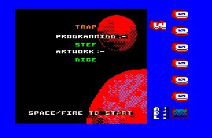 Pantallazo de Trap para Amstrad CPC