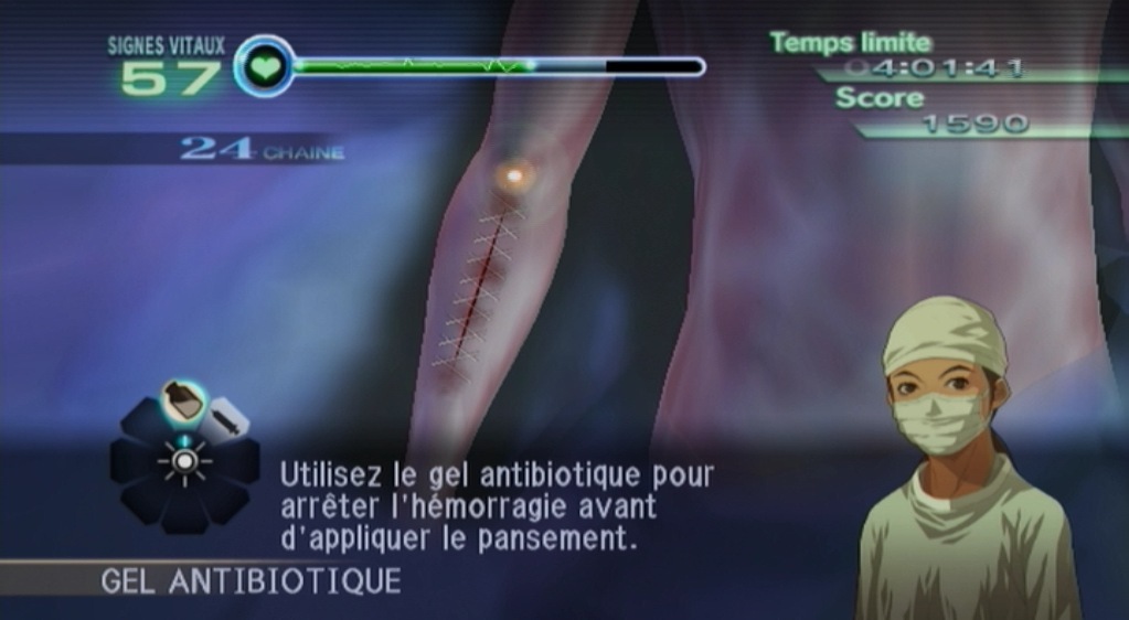Pantallazo de Trauma Center: New Blood para Wii