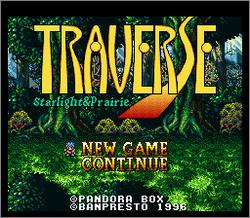 Pantallazo de Traverse: Starlight & Prairie (Japonés) para Super Nintendo