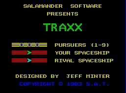 Pantallazo de Traxx para Spectrum