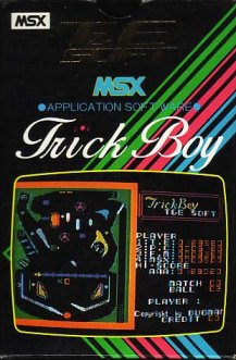 Caratula de Trick Boy para MSX