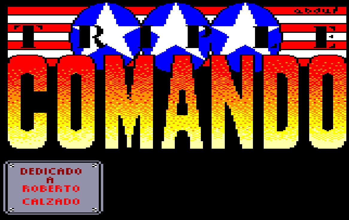 Pantallazo de Triple Comando para Amstrad CPC