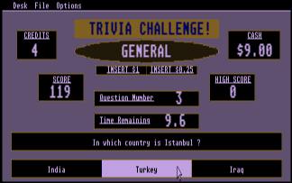 Pantallazo de Trivia Challenge para Atari ST