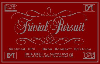 Pantallazo de Trivial Pursuit Baby Boomer Edition para Amstrad CPC