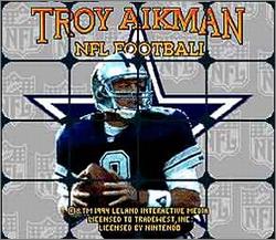 Pantallazo de Troy Aikman NFL Football para Super Nintendo