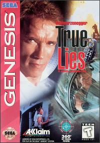 Caratula de True Lies para Sega Megadrive