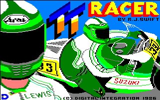 Pantallazo de Tt-Racer para Amstrad CPC