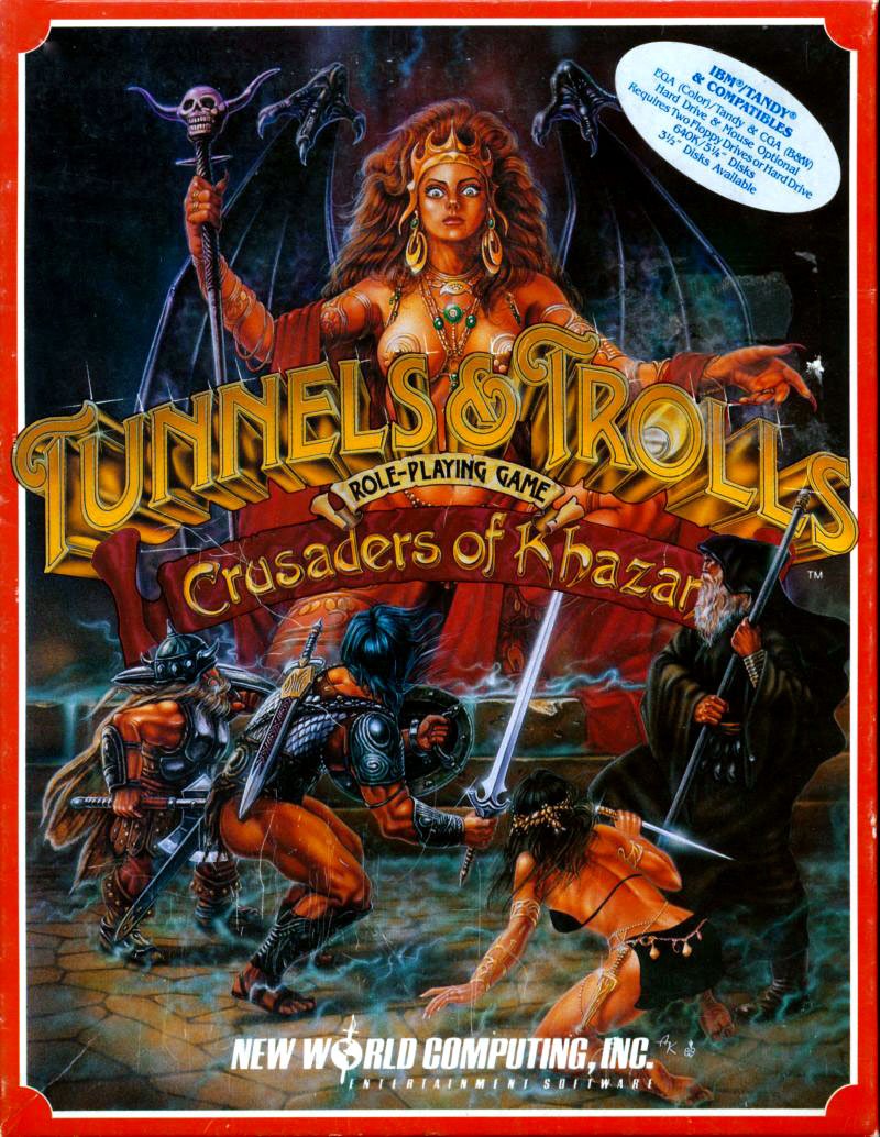 Caratula de Tunnels & Trolls: Crusaders of Khazan para PC