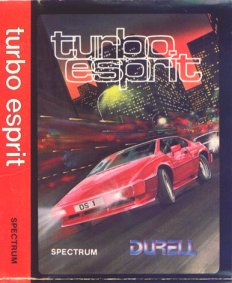 Caratula de Turbo Esprit para Spectrum